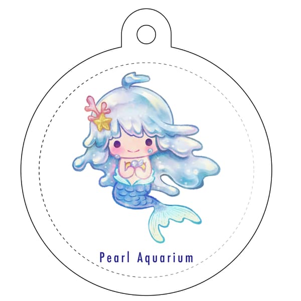 美人鱼珍珠钥匙链