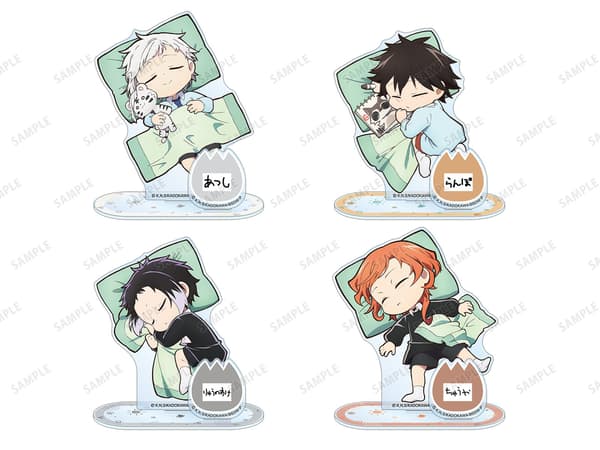 Newly drawn Nap ver. Acrylic Stands with Parts