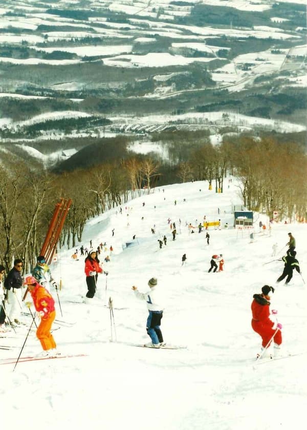 1990年代的雫石滑雪场