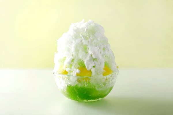 Mask Melon Shaved Ice at Hotel New Otani Tokyo