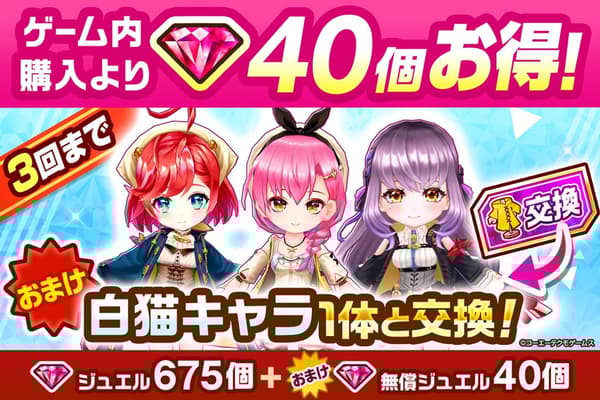 Collab Costume Character Exchange Ticket Jewel Pack