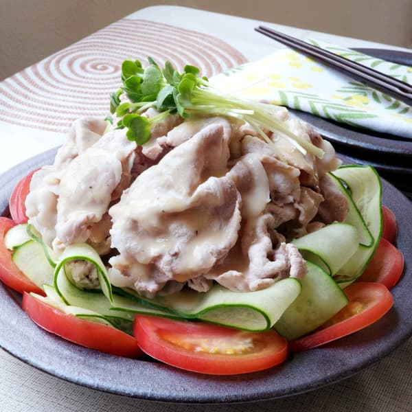 Lemon-Scented Pork Shabu-shabu