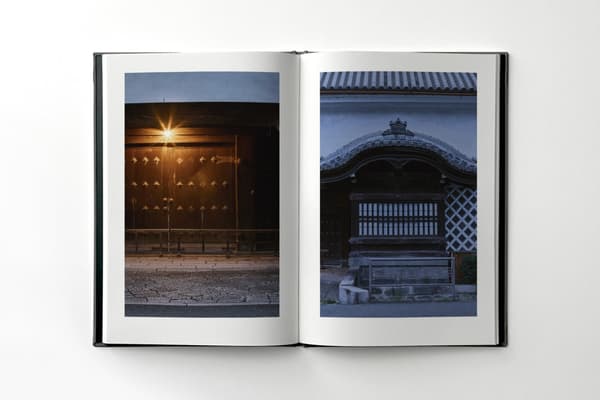 Inside pages of the art book