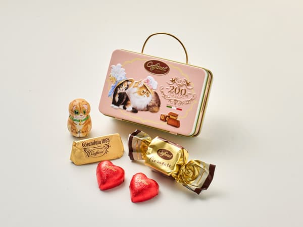 猫咪下午茶旅行箱罐