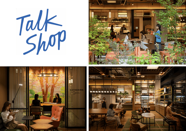 Talk Shop interior