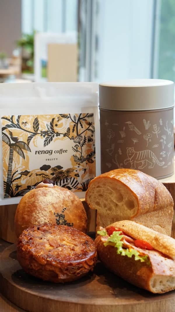 在BREADAY销售的renag coffee产品