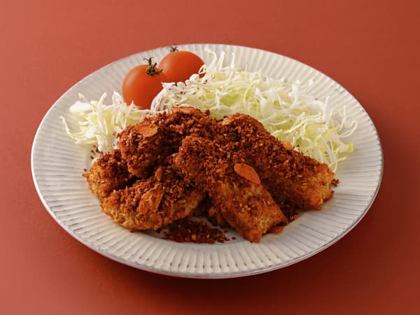 Spicy-umami pork tonkatsu