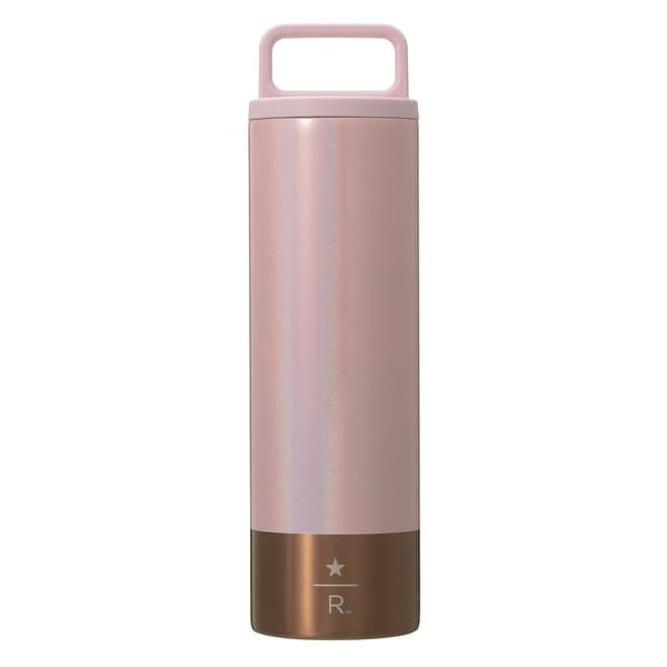 Starbucks Reserve Handle Lid Stainless Steel Bottle Pink 473 ml