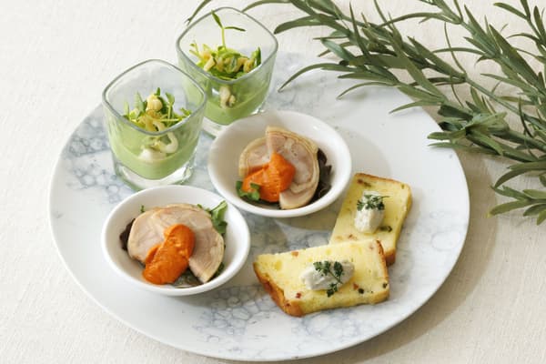 2단 – 세이버리 플레이트