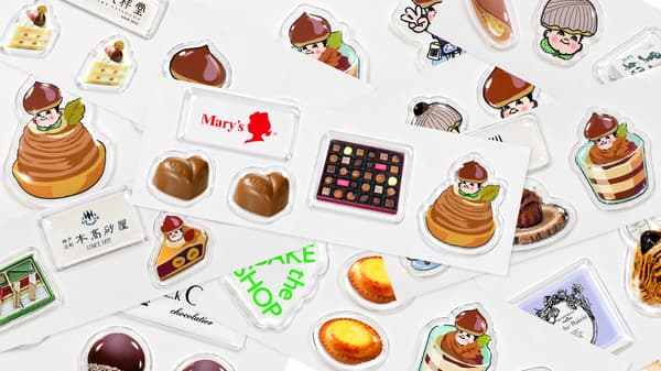 Decchi-kun Pukkuri Stickers