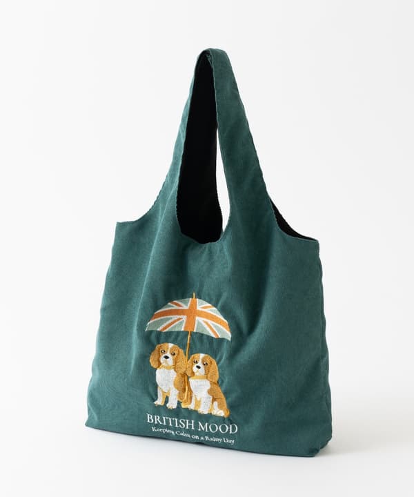 Tas Tote Bordir Korduroi