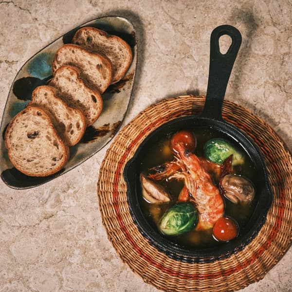 Okinawan Tiger Prawn Ajillo