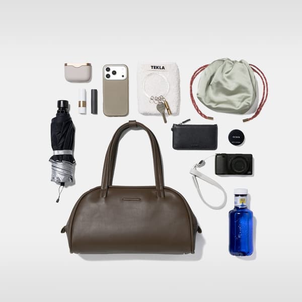 Essential Leather Boston Medium