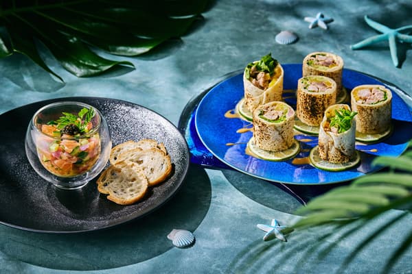 Hawaiian dishes at TABLE 9 TOKYO
