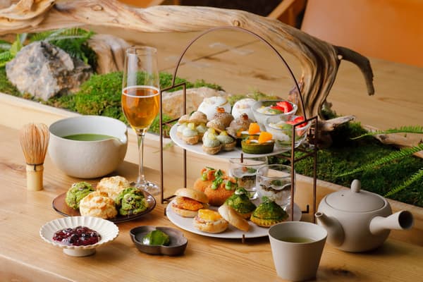 Matcha afternoon tea at Sekki dining room