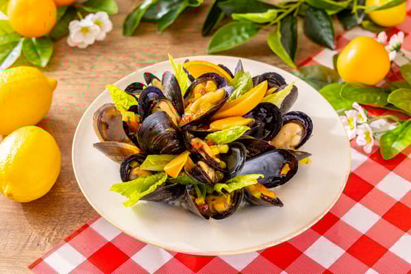 Mussels and Orange Agrodolce