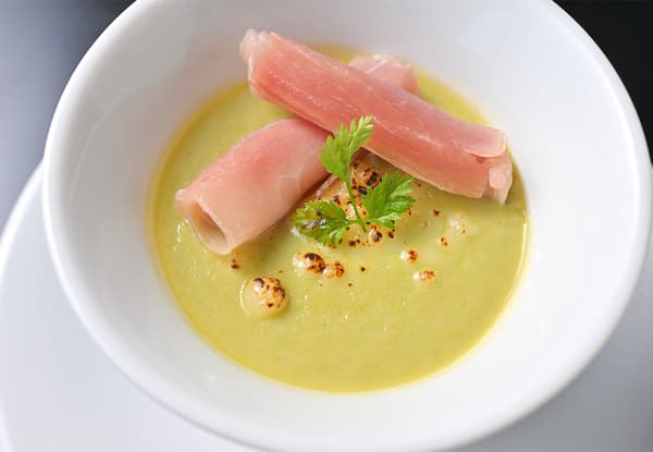 Amuse-Bouche – Seasonal Vegetable Flan