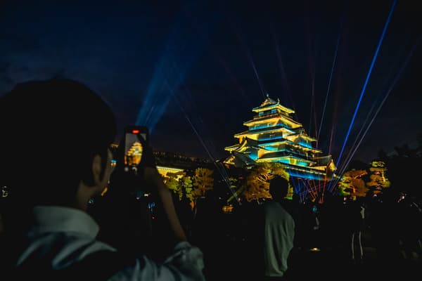 Projection Mapping del Castillo de Tsuruga 2025