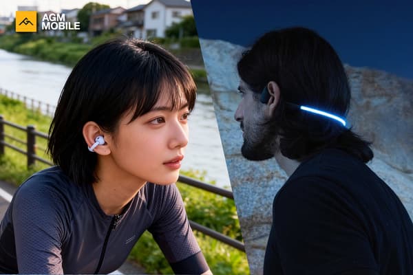 AGM Open Buds 1 and Motion Buds 2