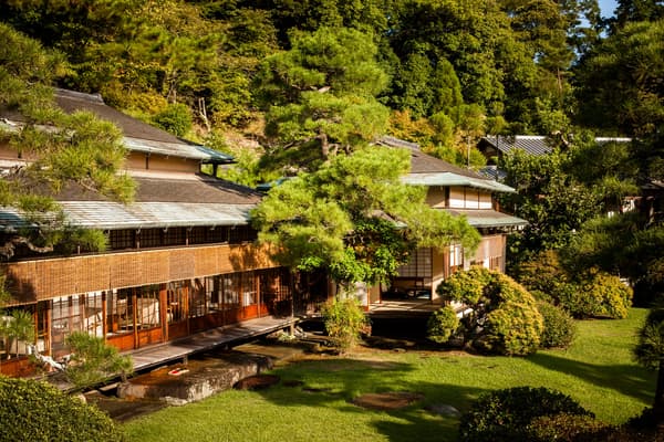 Sanyoso Main Building – Living Room and Study Wing (currently Matsukaze and Kogō)