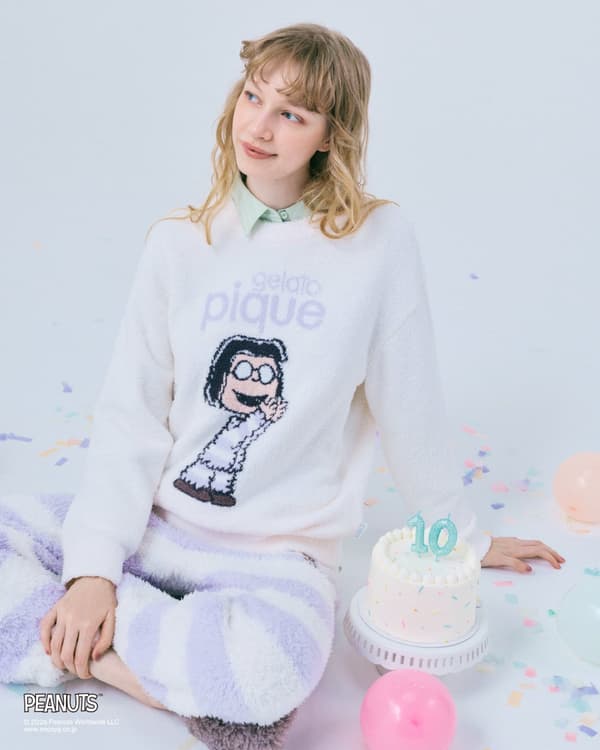 PEANUTS meets GELATO PIQUE knit series