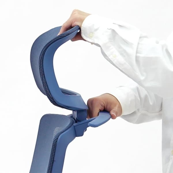 可调节角度的可移动头枕