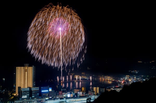 Atami fireworks display