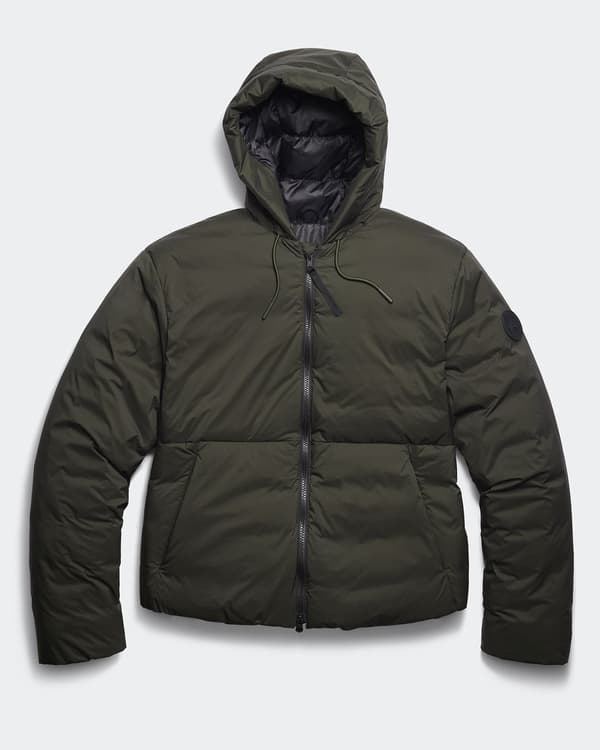Lodge Hooded Jacket Black Label in Volcano