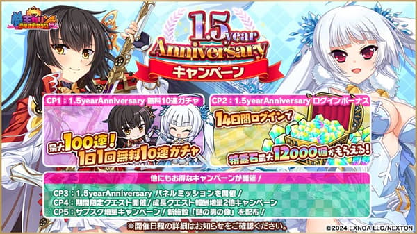 1.5th anniversary campaign visual
