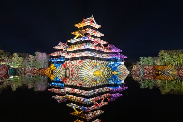 National Treasure Matsumoto Castle Tower Projection Mapping 2025-2026