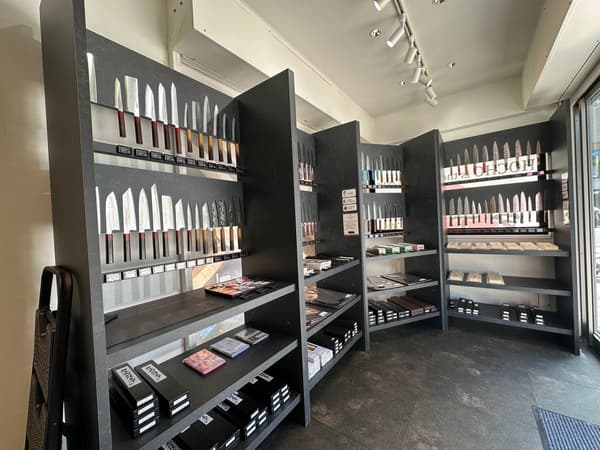 Inside the same pop-up store