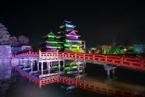 National Treasure Matsumoto Castle Tower Projection Mapping 2025-2026