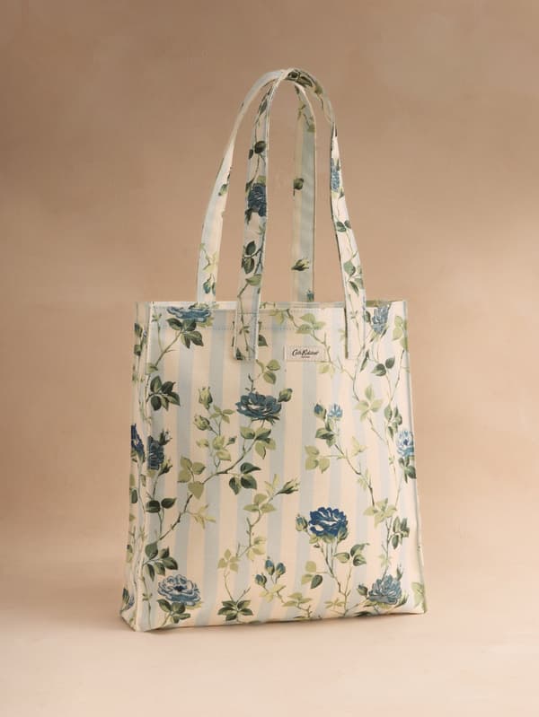 Climbing Rose large Book Bag