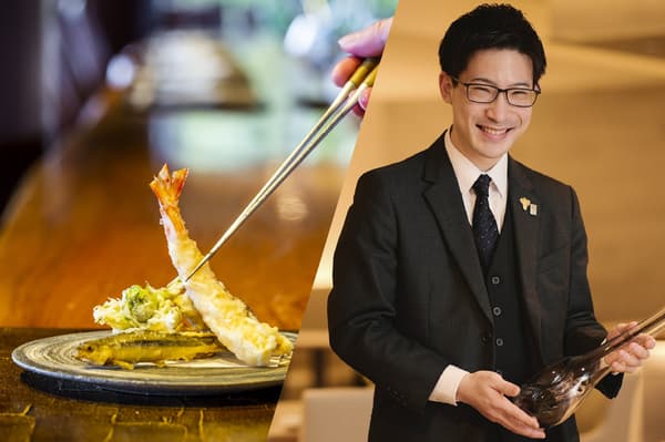 Tempura and Wine event at Tempura Oomi