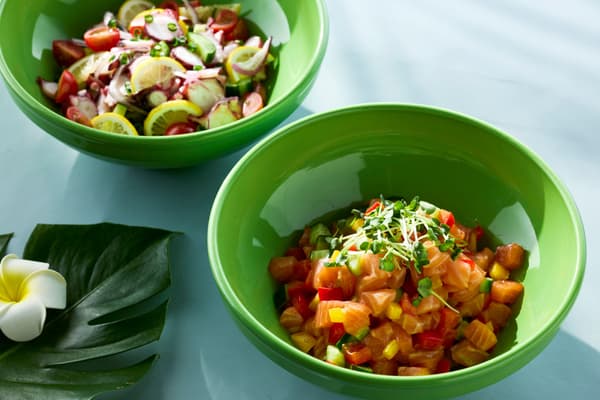 三文鱼和章鱼Lomi Lomi