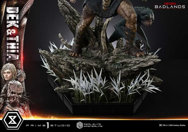 ฐานรูปปั้น Predator Badlands