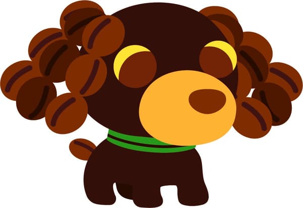 Cafe character illustration