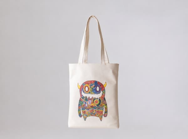 GOMA × RINGO-TEX® tote bag
