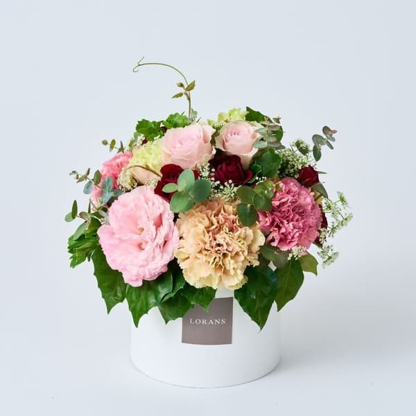 新鲜花卉礼盒摆件 L