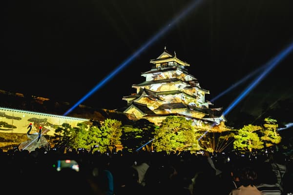 Projection Mapping del Castillo de Tsuruga 2025