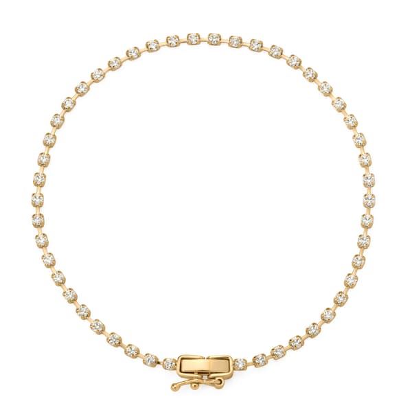 Diamond Tennis Bracelet S in 18K yellow gold (K18YG)
