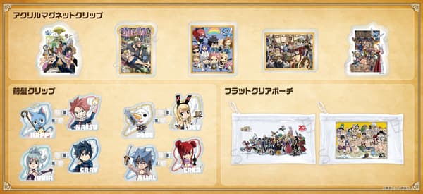 Catálogo de artículos de Fairy Tail