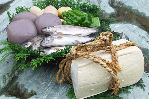 Iya tofu, born from the traditional life of Iya Valley