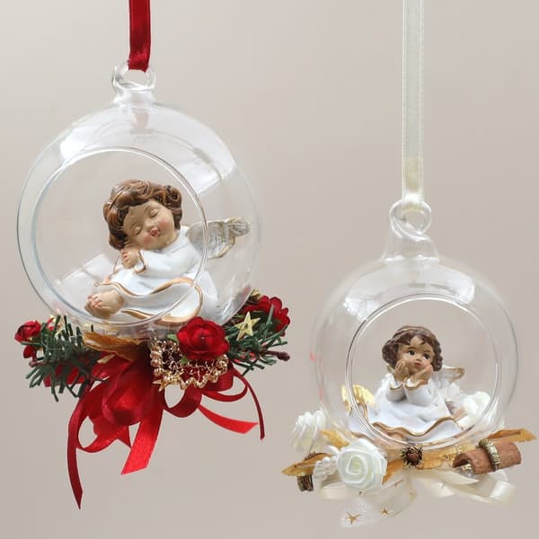 Rasp Spice Decoration angel glass ball