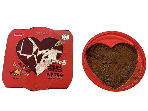Heart Tiramisu package
