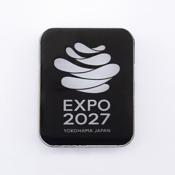 EXPO2027 Logo Pin Black