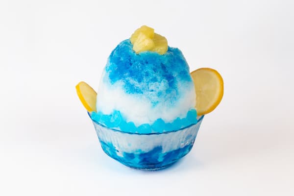 Blue Chunky Pineapple Shaved Ice