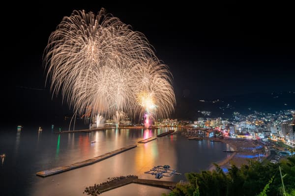 Atami fireworks display