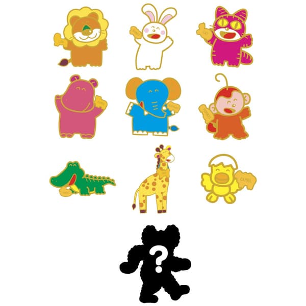 磁鐵徽章（隨機，共10種） - 500日元（含稅）