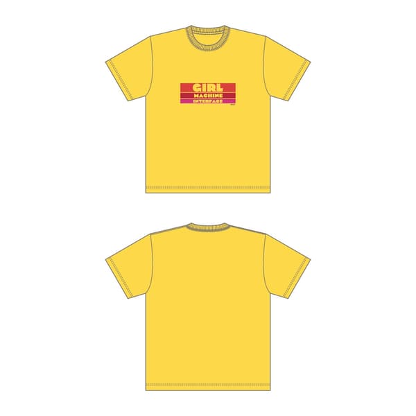 Short Sleeve T-Shirt – Makina (Yellow) (Sizes: M/L/XL) ¥6,050 each